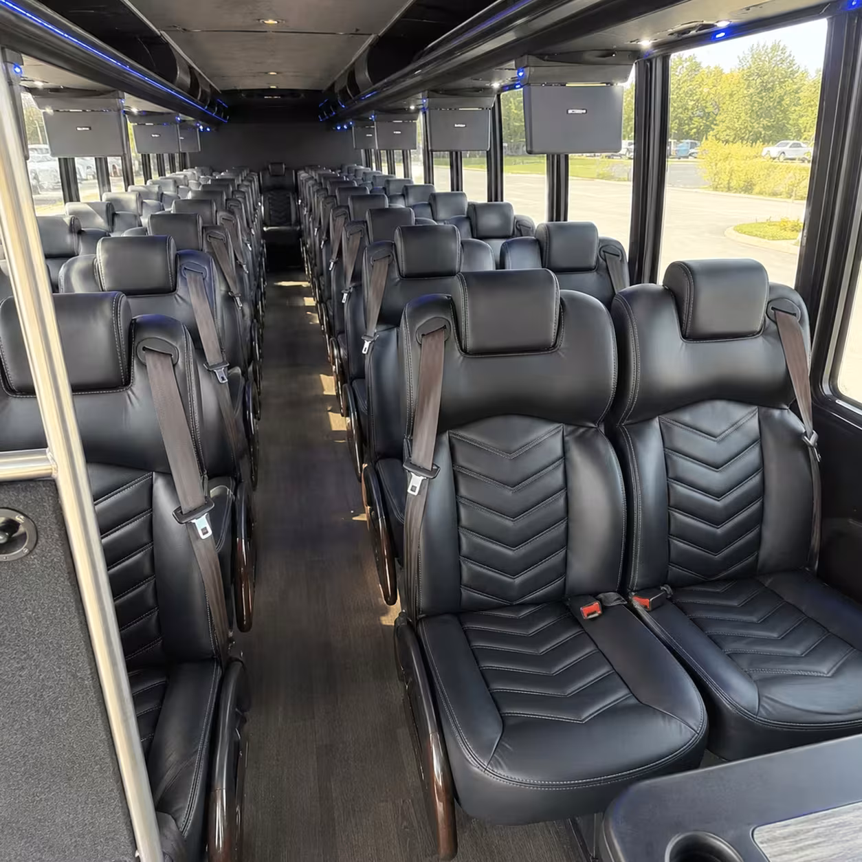 30 passenger minibus interior